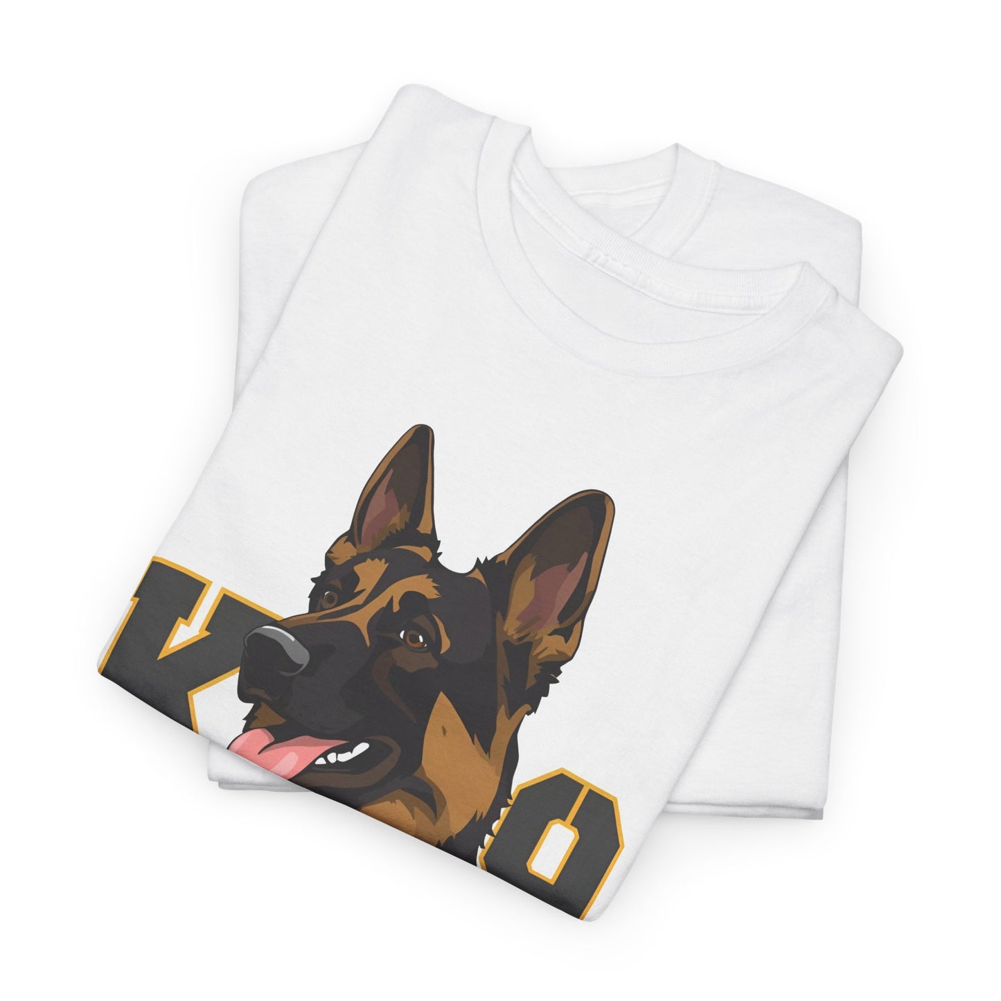 German Shepherd K9 Handler Tee, Perfect for Dog Lovers, Gift for Pet Owners, Unisex Cotton T-Shirt