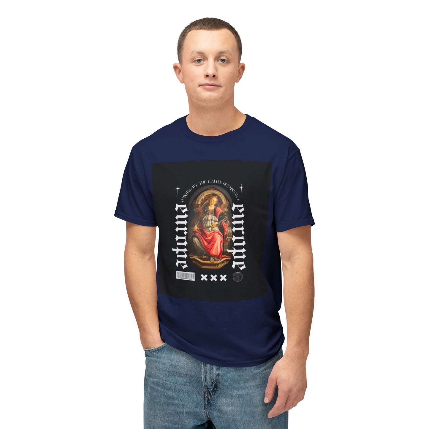 Italian Renaissance Painting Tee, Trendy Cotton Shirt for Art Lovers, Unique Gift for Birthdays, Festivals, Casual Wear