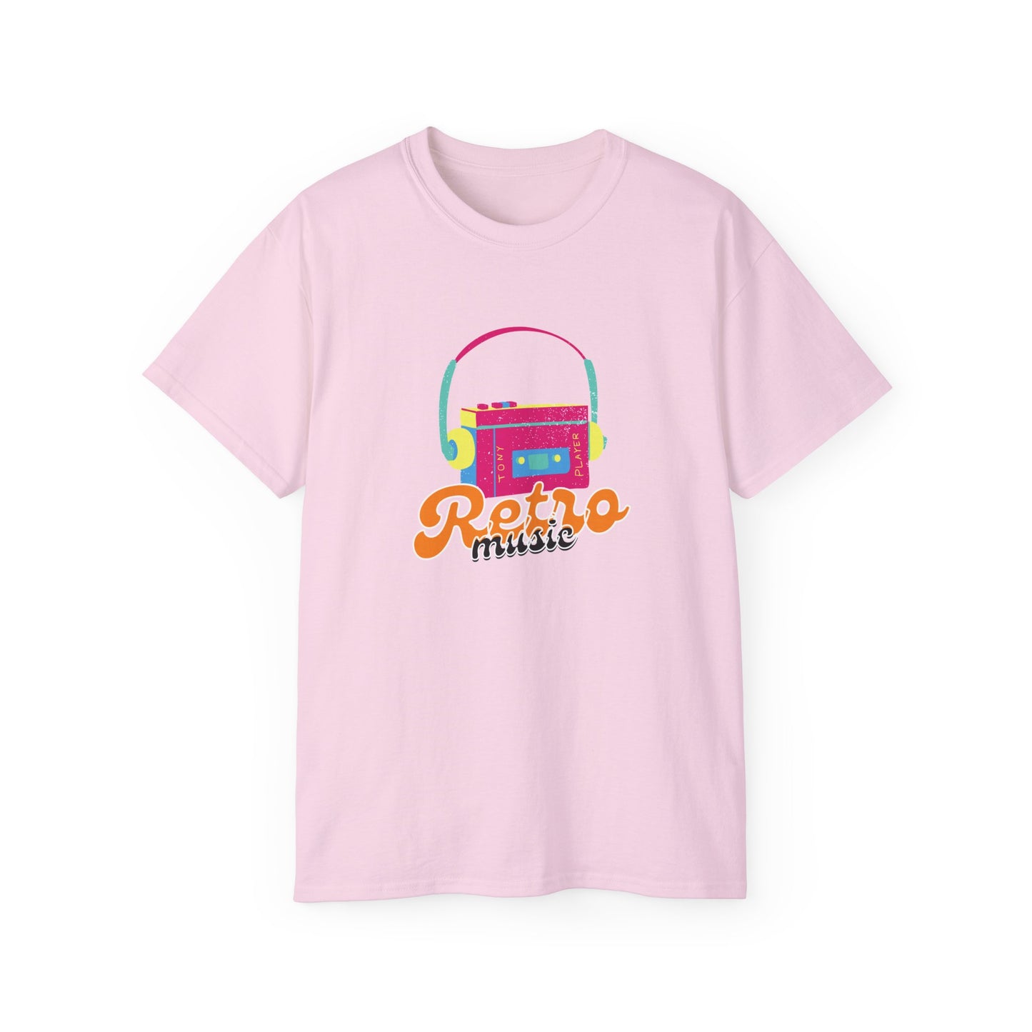 Retro Music Unisex Tee, Vintage Style Shirt, 80s Music Lover Gift, Casual Wear, Festival Outfit, Music Party T-Shirt