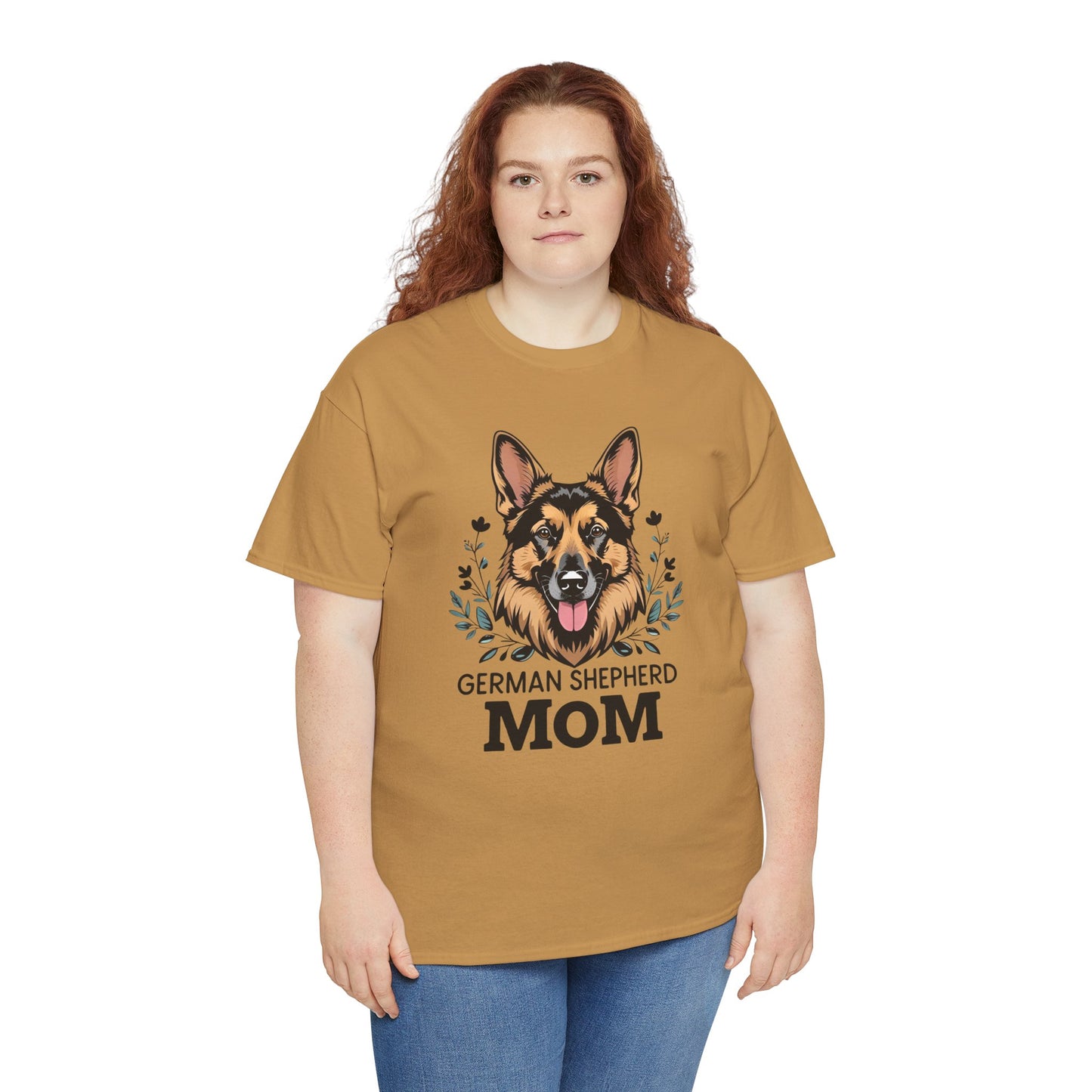 German Shepherd Mom Tee - Perfect Gift for Dog Lovers, Animal Lovers, Pet Parenthood, Birthday, Mother's Day
