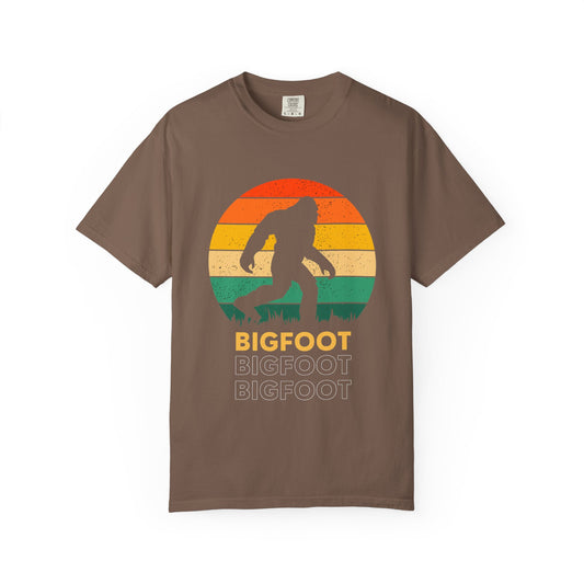 Retro Bigfoot Unisex T-Shirt, Vintage Sasquatch Tee, Nature Lover Gift, Outdoor Adventure Apparel, Cool Summer Shirt