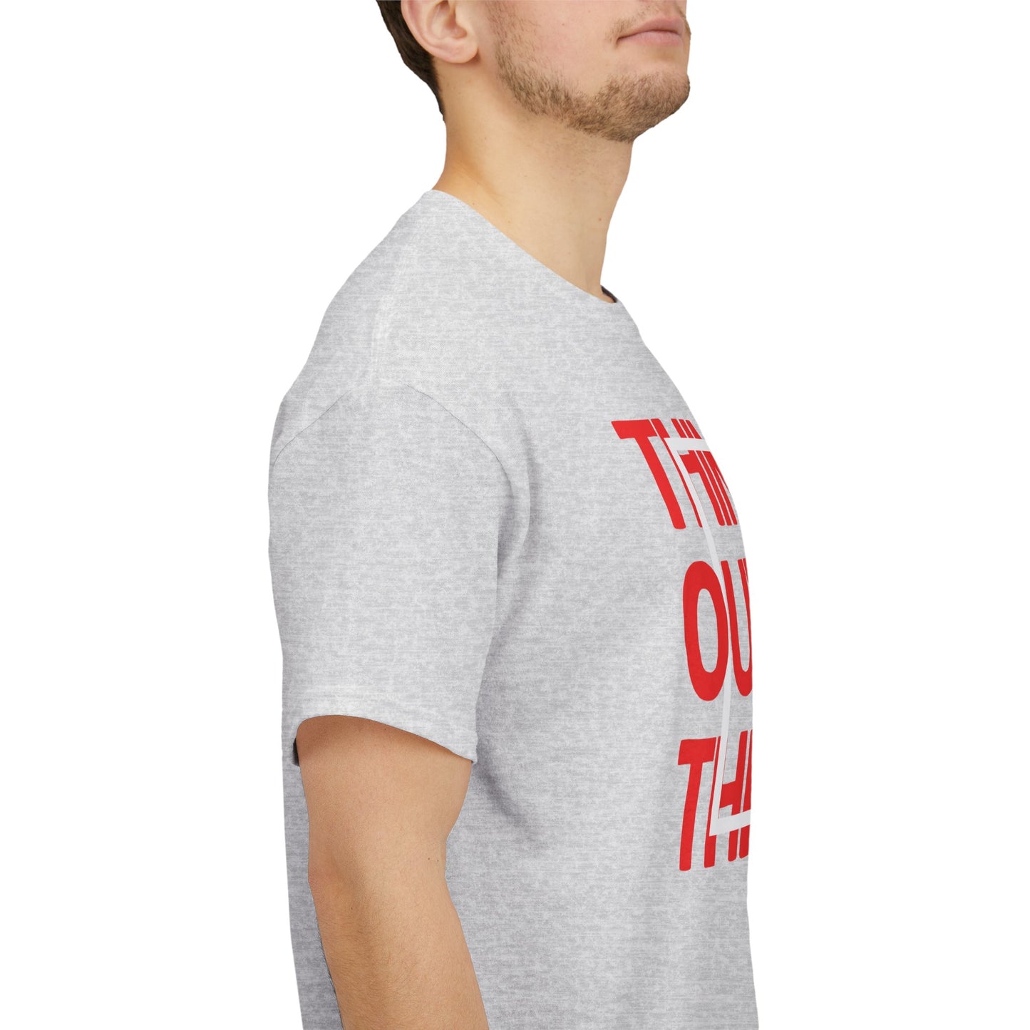 Creative Thinking Unisex Cotton Tee - Thin Out of Box, Inspirational Shirt, Motivational Gifts, Trendy Top for All Occasions, Perfect for Dreamers