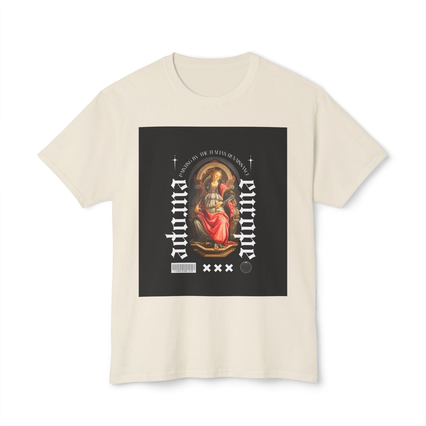 Italian Renaissance Painting Tee, Trendy Cotton Shirt for Art Lovers, Unique Gift for Birthdays, Festivals, Casual Wear