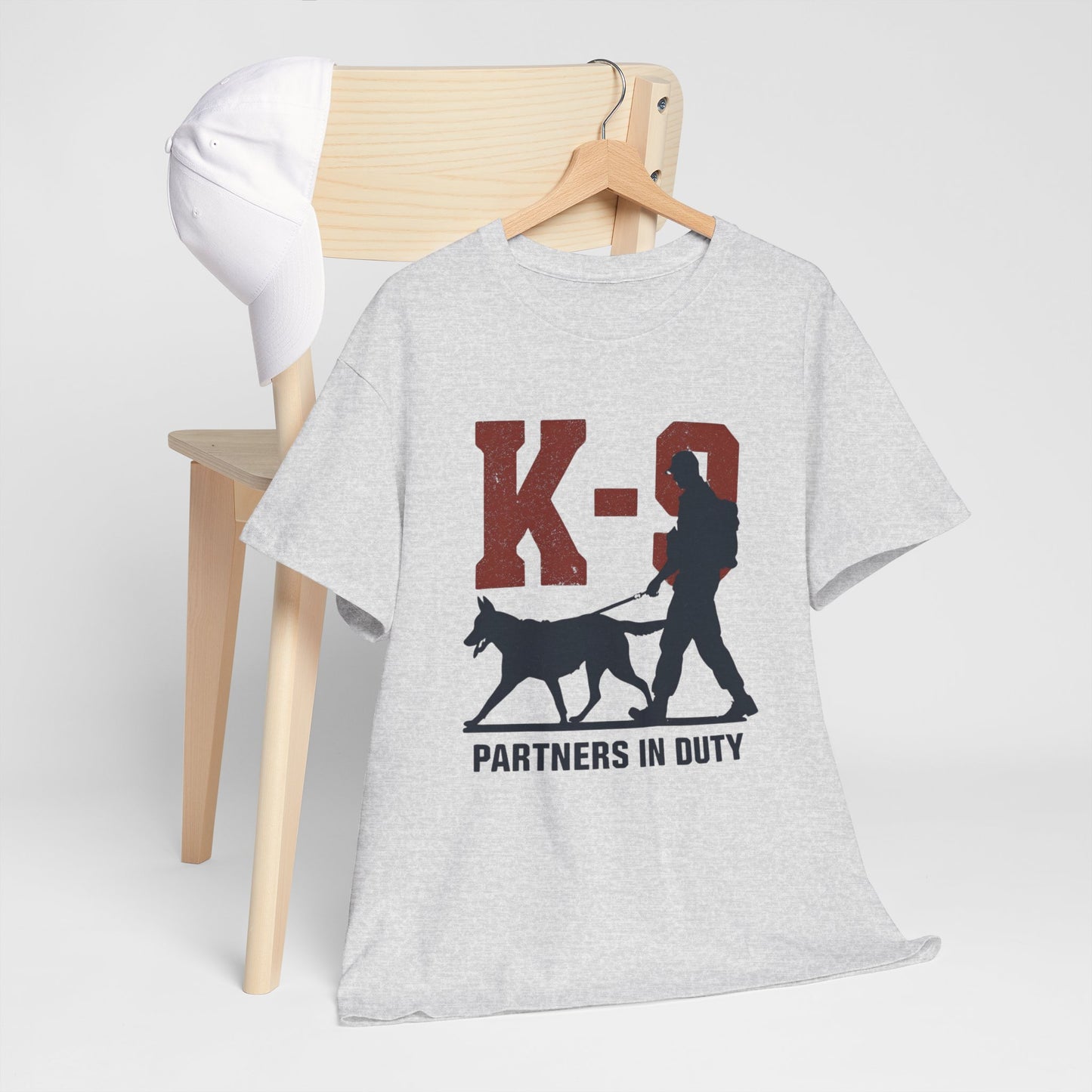 K-9 Partners in Duty Tee, Dog Handler T-Shirt, Dog Lover Tee, Police Dog Apparel, Dog Owner T-Shirt