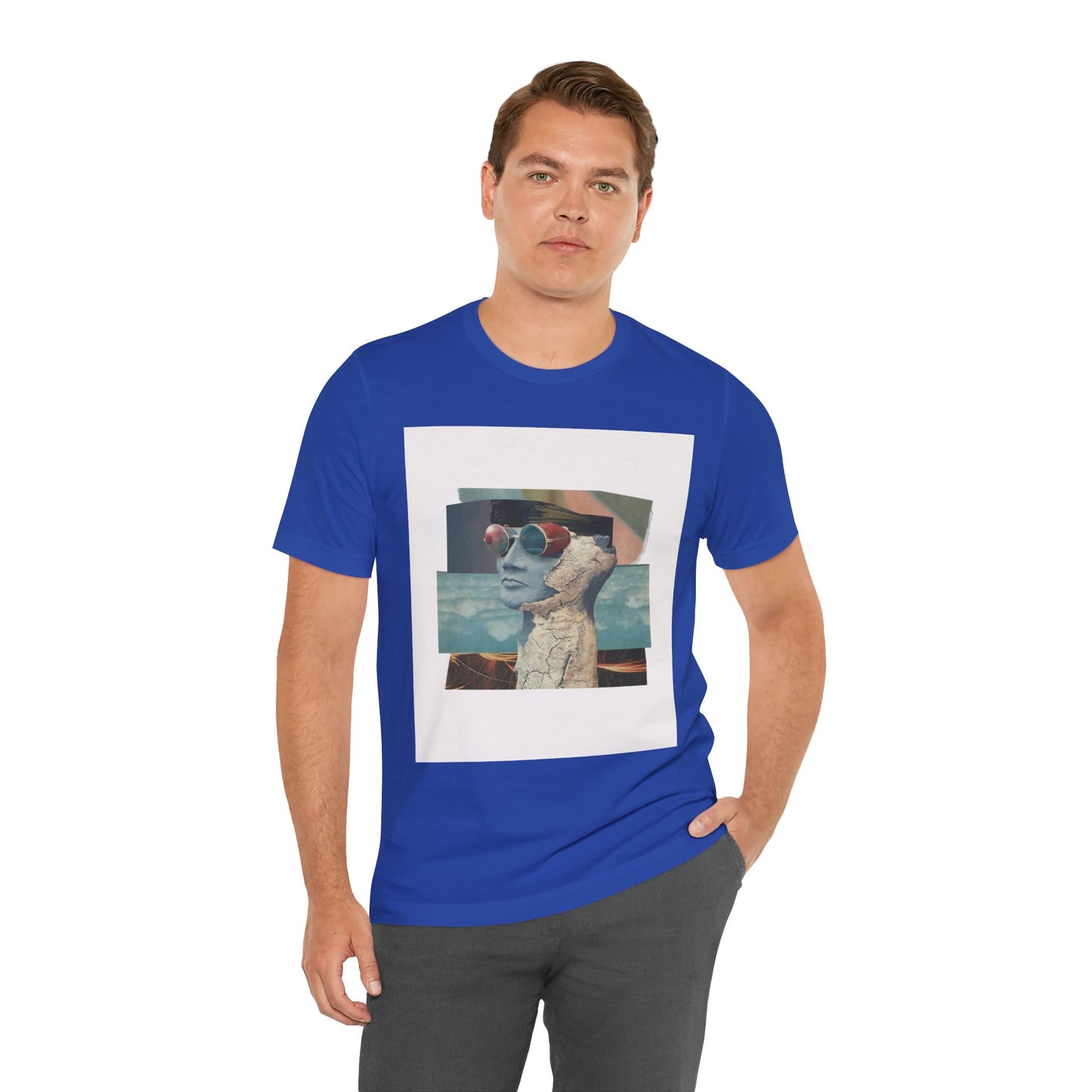 Retro Vibes Unisex Jersey Tee - Cool Graphic Shirt for Everyday Wear, Gift for Friends, Summer Style, Casual Hanging Out