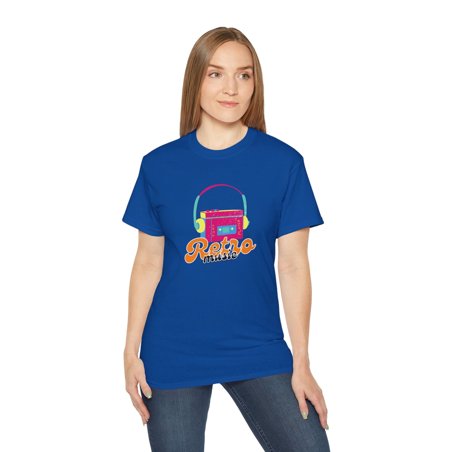 Retro Music Unisex Tee, Vintage Style Shirt, 80s Music Lover Gift, Casual Wear, Festival Outfit, Music Party T-Shirt