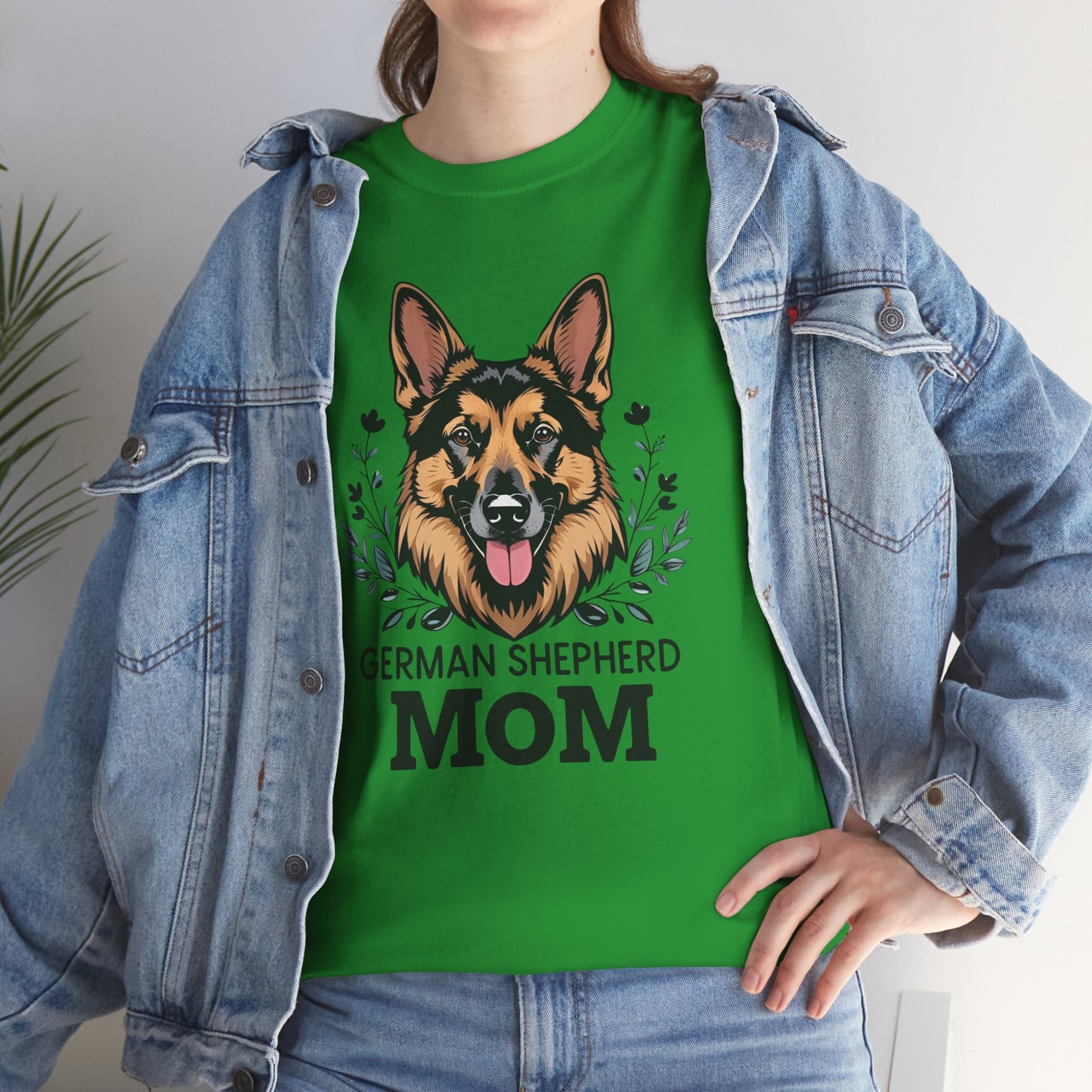 German Shepherd Mom Tee - Perfect Gift for Dog Lovers, Animal Lovers, Pet Parenthood, Birthday, Mother's Day
