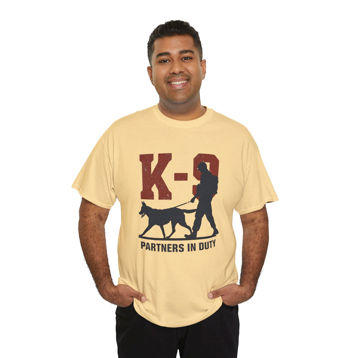 K-9 Partners in Duty Tee, Dog Handler T-Shirt, Dog Lover Tee, Police Dog Apparel, Dog Owner T-Shirt