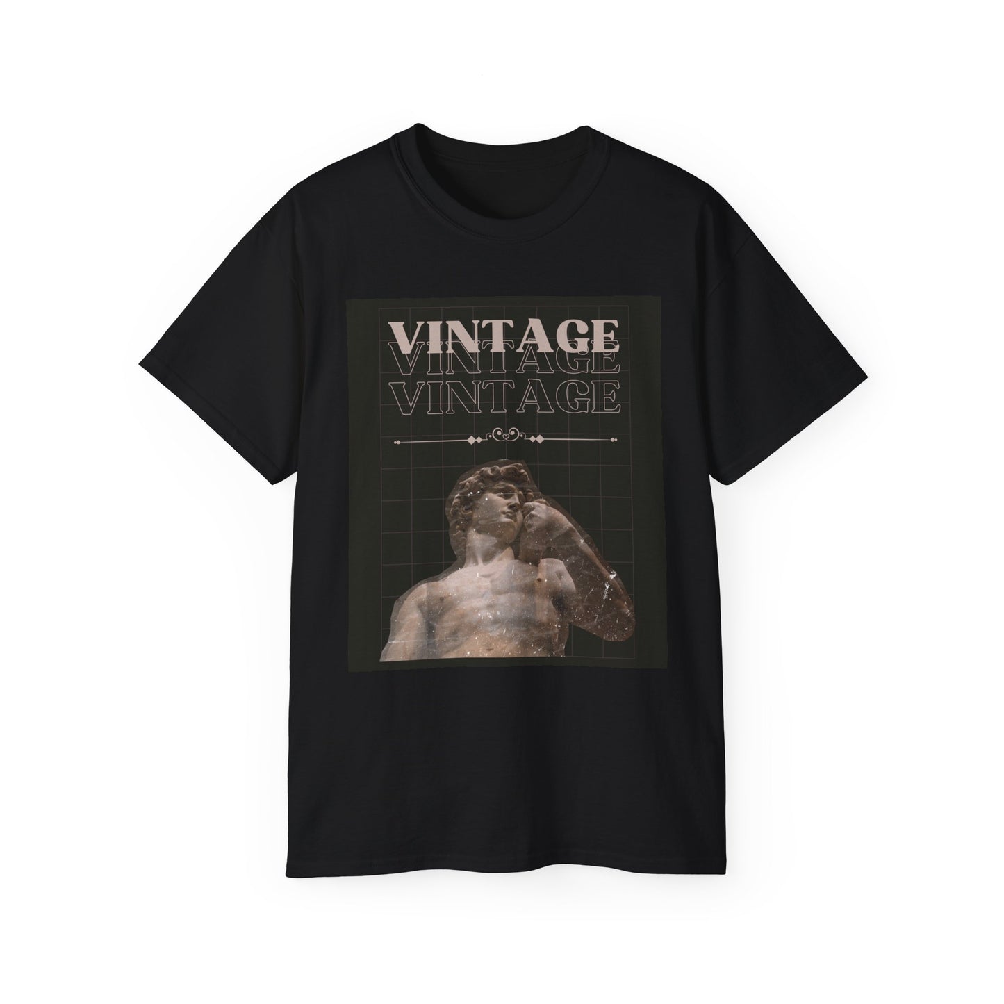 Vintage Ancient Roman Sculpture Art Unisex Tee, Retro Graphic T-Shirt, Casual Wear, Gift for Art Lovers, Unique Vintage Style Tee