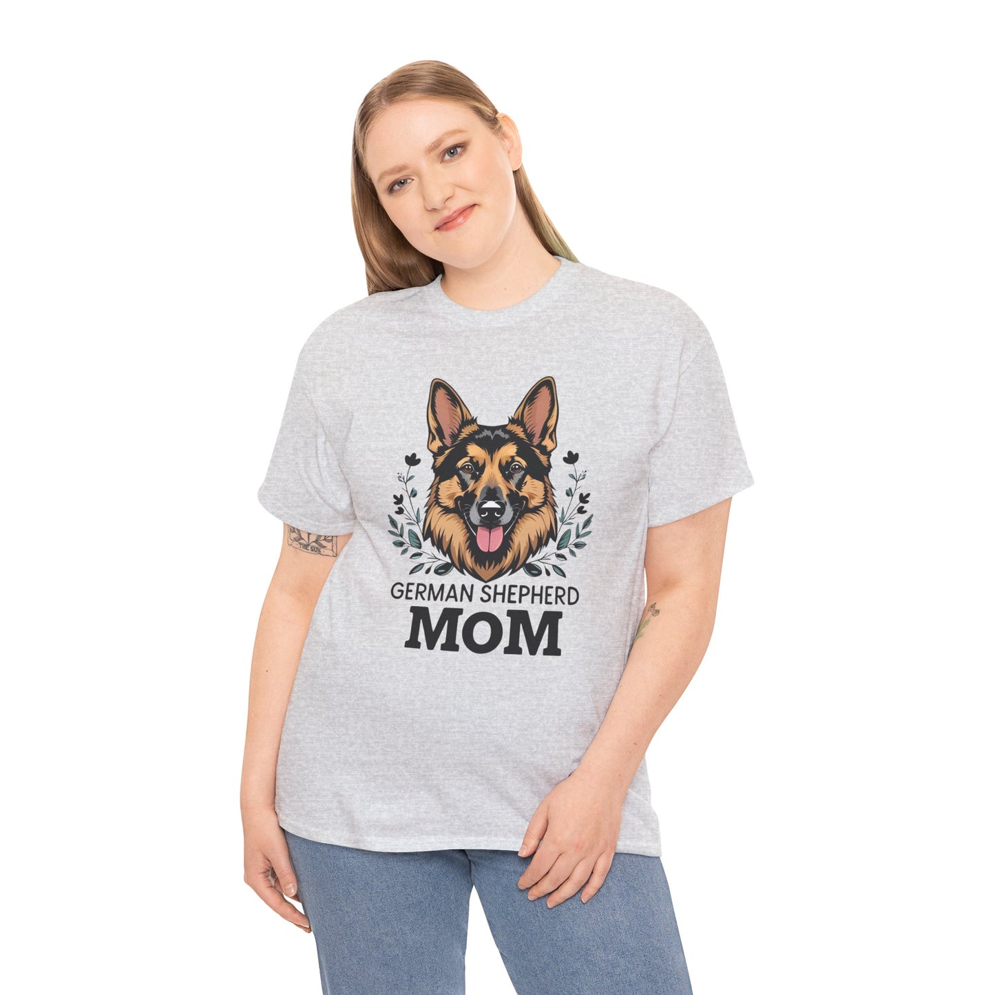 German Shepherd Mom Tee - Perfect Gift for Dog Lovers, Animal Lovers, Pet Parenthood, Birthday, Mother's Day