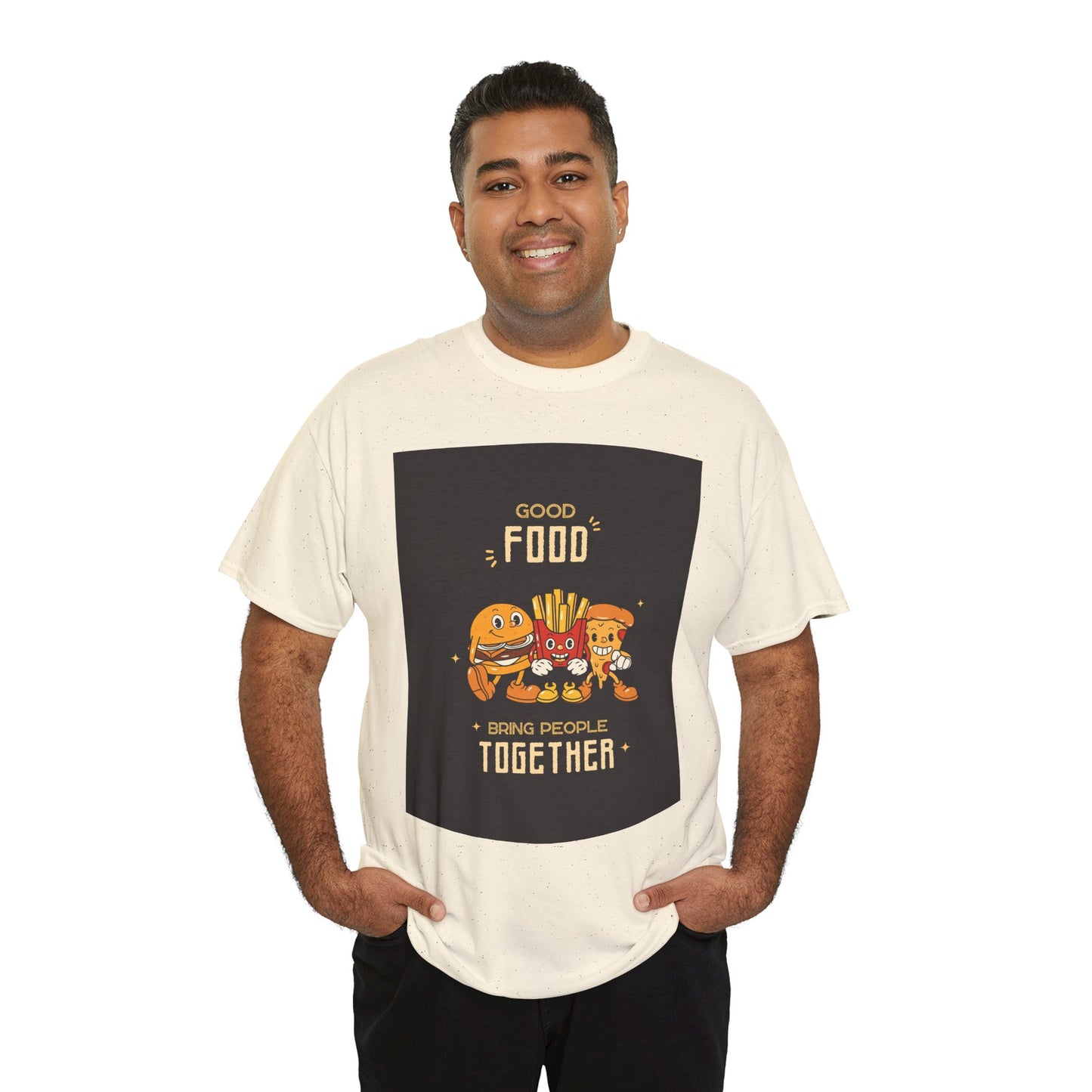 Good Food Unisex Tee | Fun Foodie Shirt, Gift for Food Lovers, Casual Wear, Kitchen Humor, BBQ Party