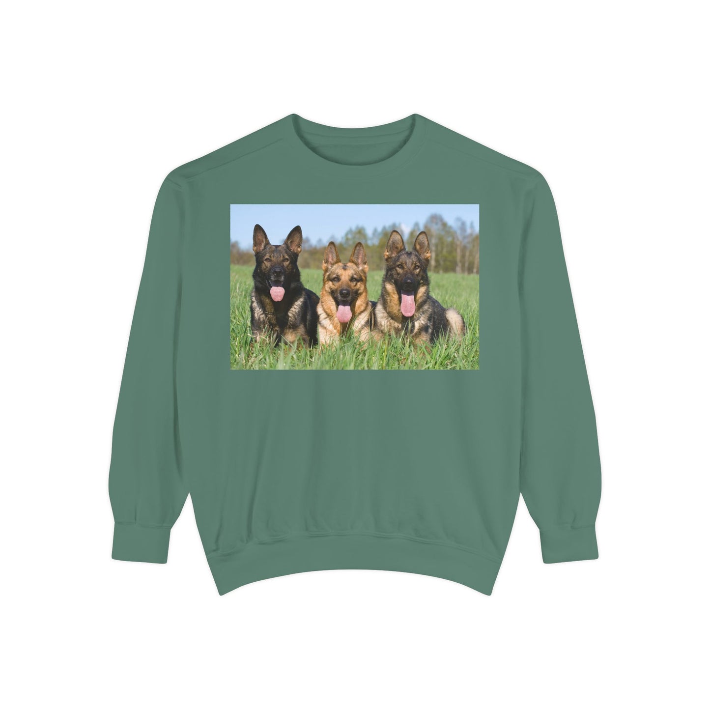 German Shepherd Friends Sweatshirt - Cozy Unisex Apparel for Dog Lovers