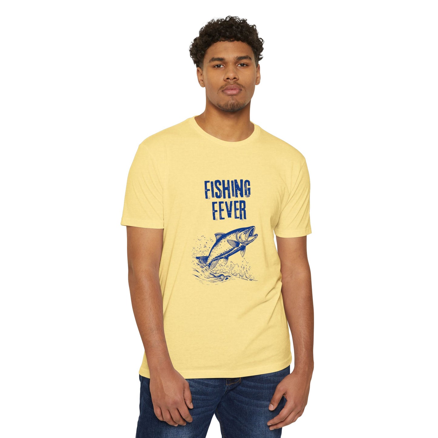 Fishing Fever Unisex T-Shirt, Casual Summer Tee, Gift for Fisherman, Outdoor Apparel, Fishing Enthusiast Top
