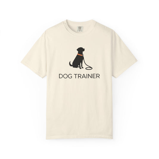 Dog Trainer T-Shirt, Black Dog, Pet Lover Gift, Animal Care Apparel, Gift for Dog Trainers