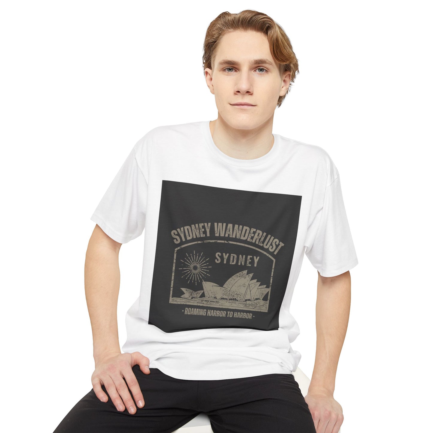 Urban Wanderlust Tee: Vintage Sydney Graphic Tee, Travel Shirt, Adventure Apparel, Gift for Travelers, Unisex Casual Wear