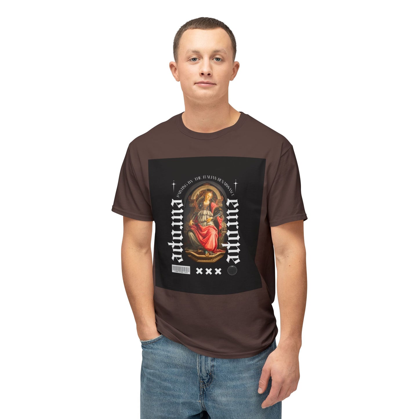 Italian Renaissance Painting Tee, Trendy Cotton Shirt for Art Lovers, Unique Gift for Birthdays, Festivals, Casual Wear