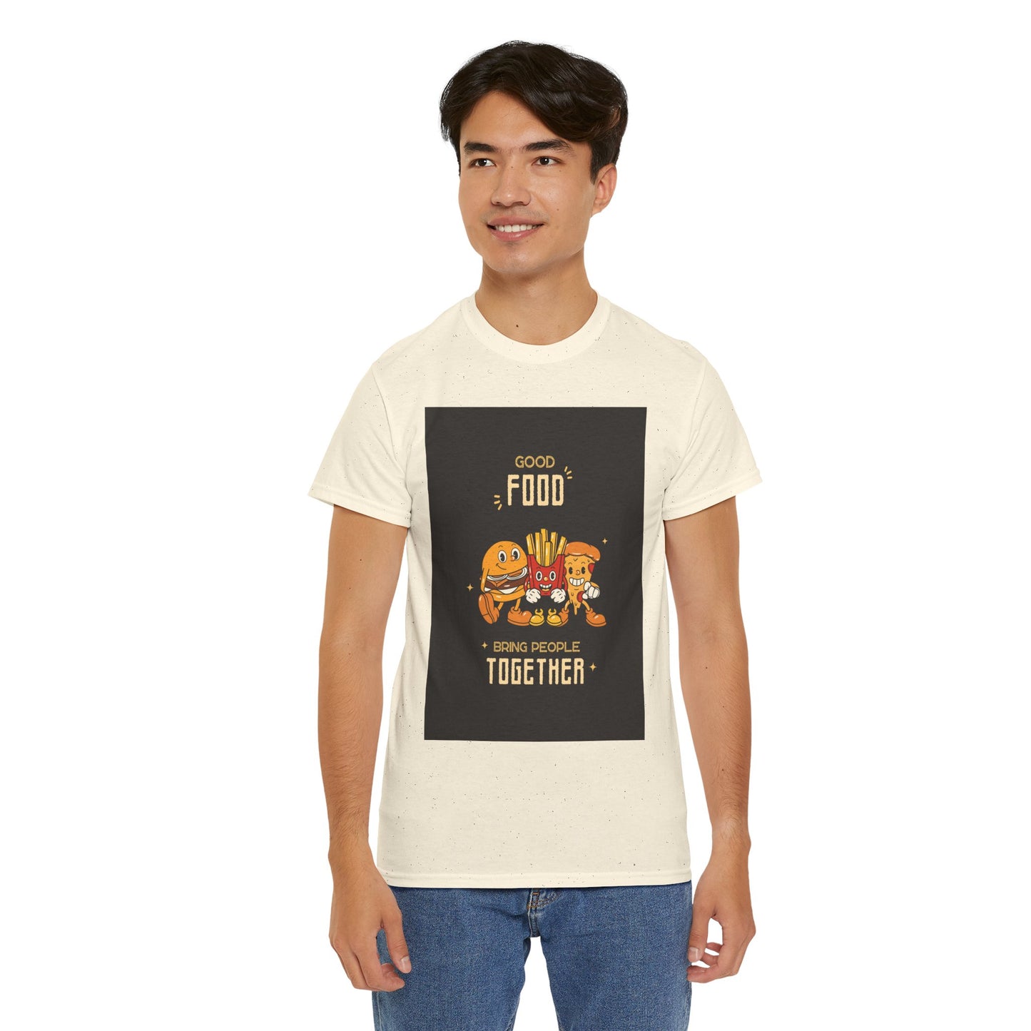 Good Food Unisex Tee | Fun Foodie Shirt, Gift for Food Lovers, Casual Wear, Kitchen Humor, BBQ Party