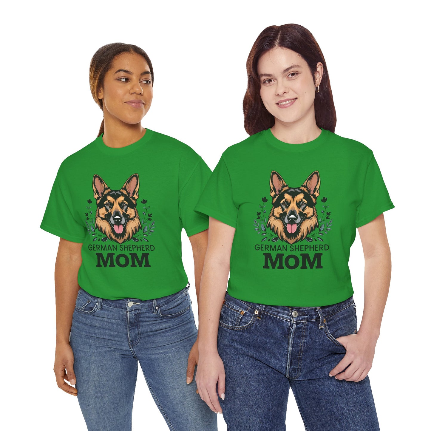 German Shepherd Mom Tee - Perfect Gift for Dog Lovers, Animal Lovers, Pet Parenthood, Birthday, Mother's Day