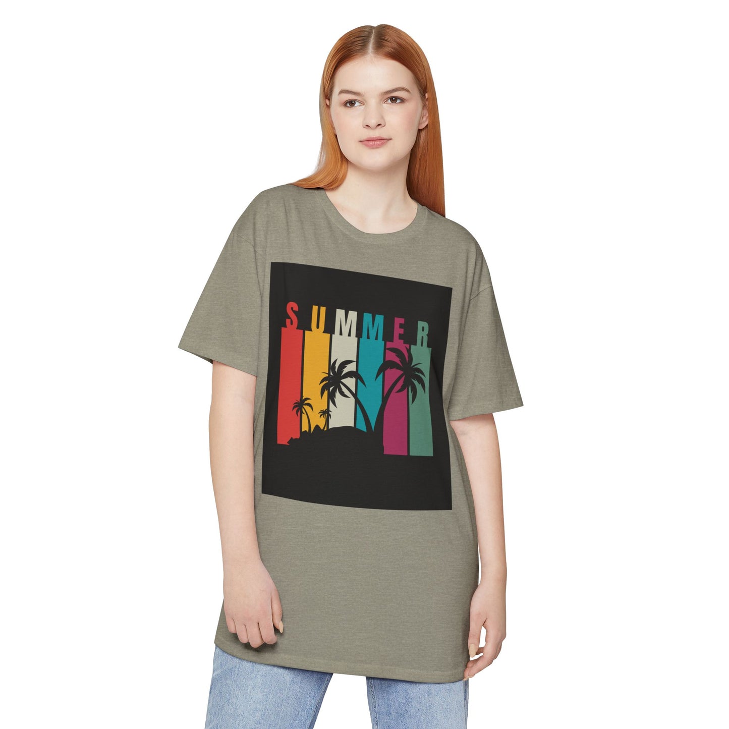 Stylish Summer Graphic Tee, Unisex Urban T-shirt for Beach Days, Casual Outfits, Birthday Gift, Festival Wear, Summer Vibes