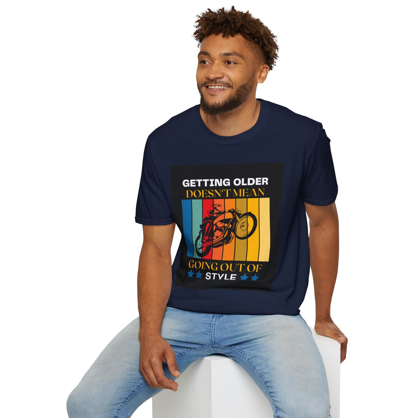 Vintage Motorcycle T-Shirt - Fun Gift for Bikers, Birthday, Unisex Apparel, Casual Wear, Fashion Statement