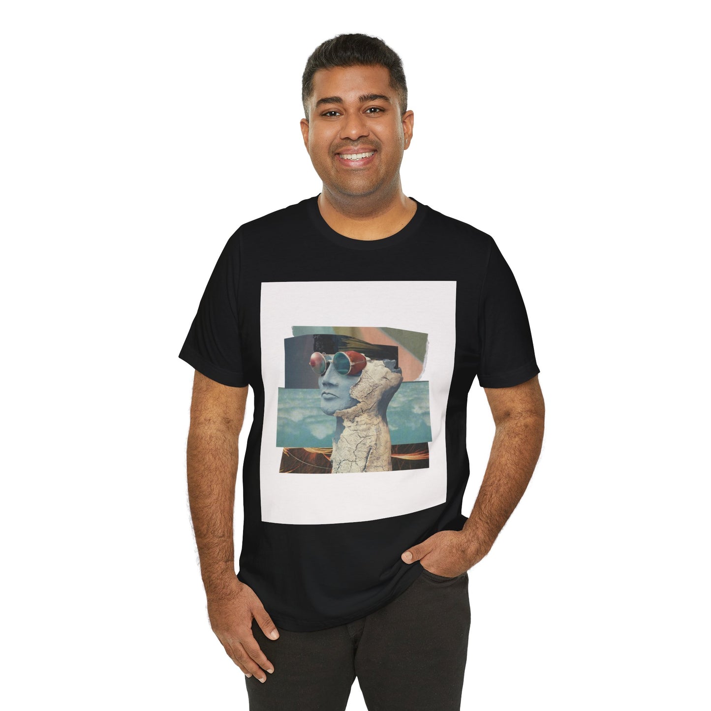Retro Vibes Unisex Jersey Tee - Cool Graphic Shirt for Everyday Wear, Gift for Friends, Summer Style, Casual Hanging Out