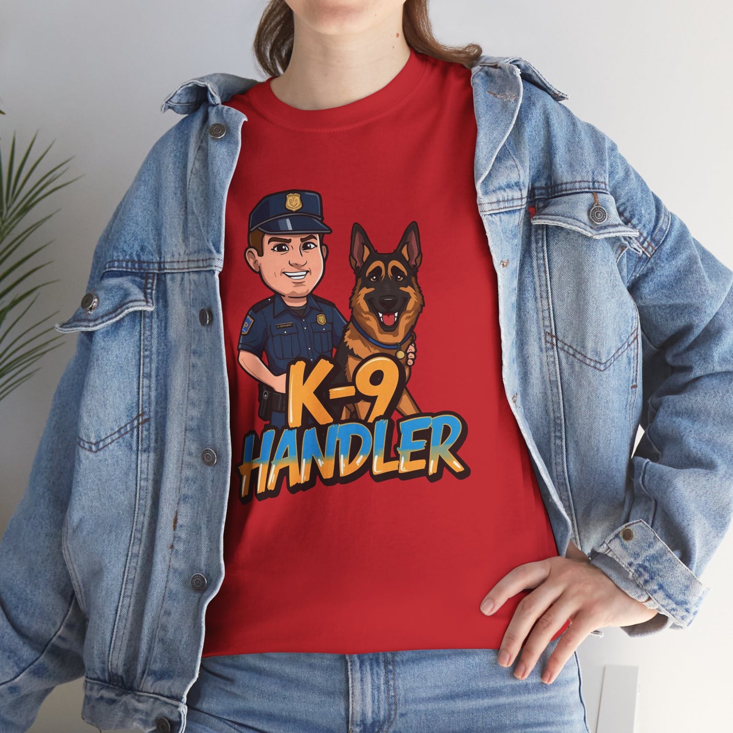 Funny K-9 Handler T-Shirt: The Ultimate Gift for Dog Lovers & Officers