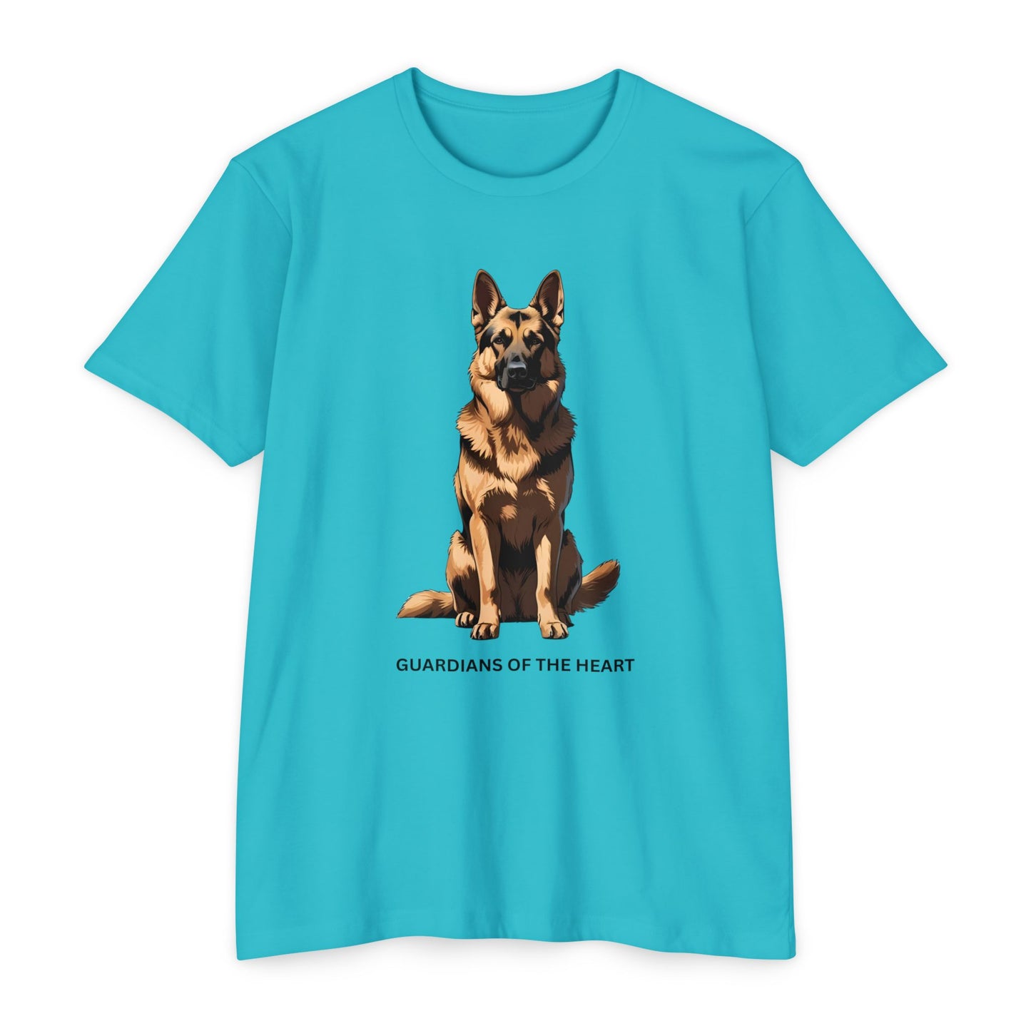 Guardians of the Heart German Shepherd T-Shirt, Unisex Dog Lover Tee, Gift for Pet Lovers, Casual Everyday Wear