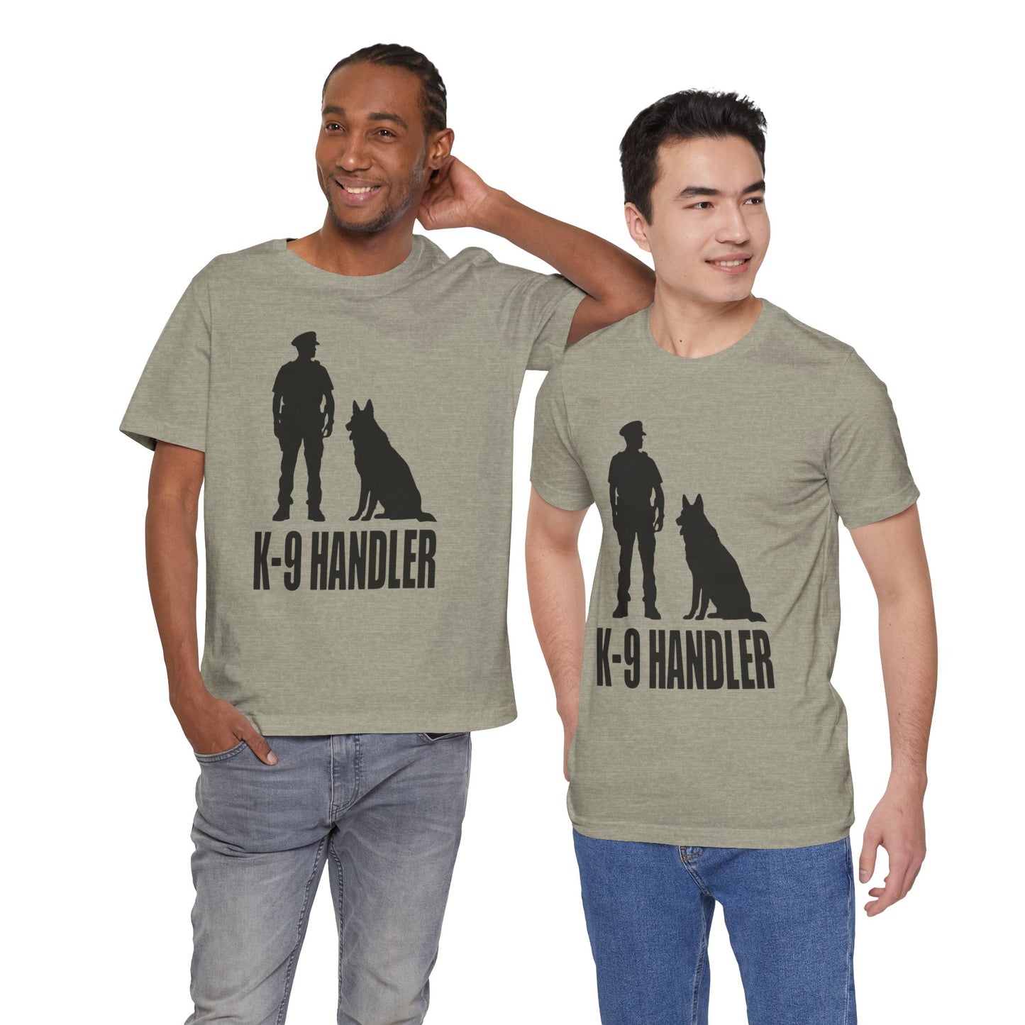 K9 Handler Unisex Tee, Dog Lover Gift, Pet Handler Shirt, Animal Advocate Apparel, Canine Enthusiast Top, Training Gear