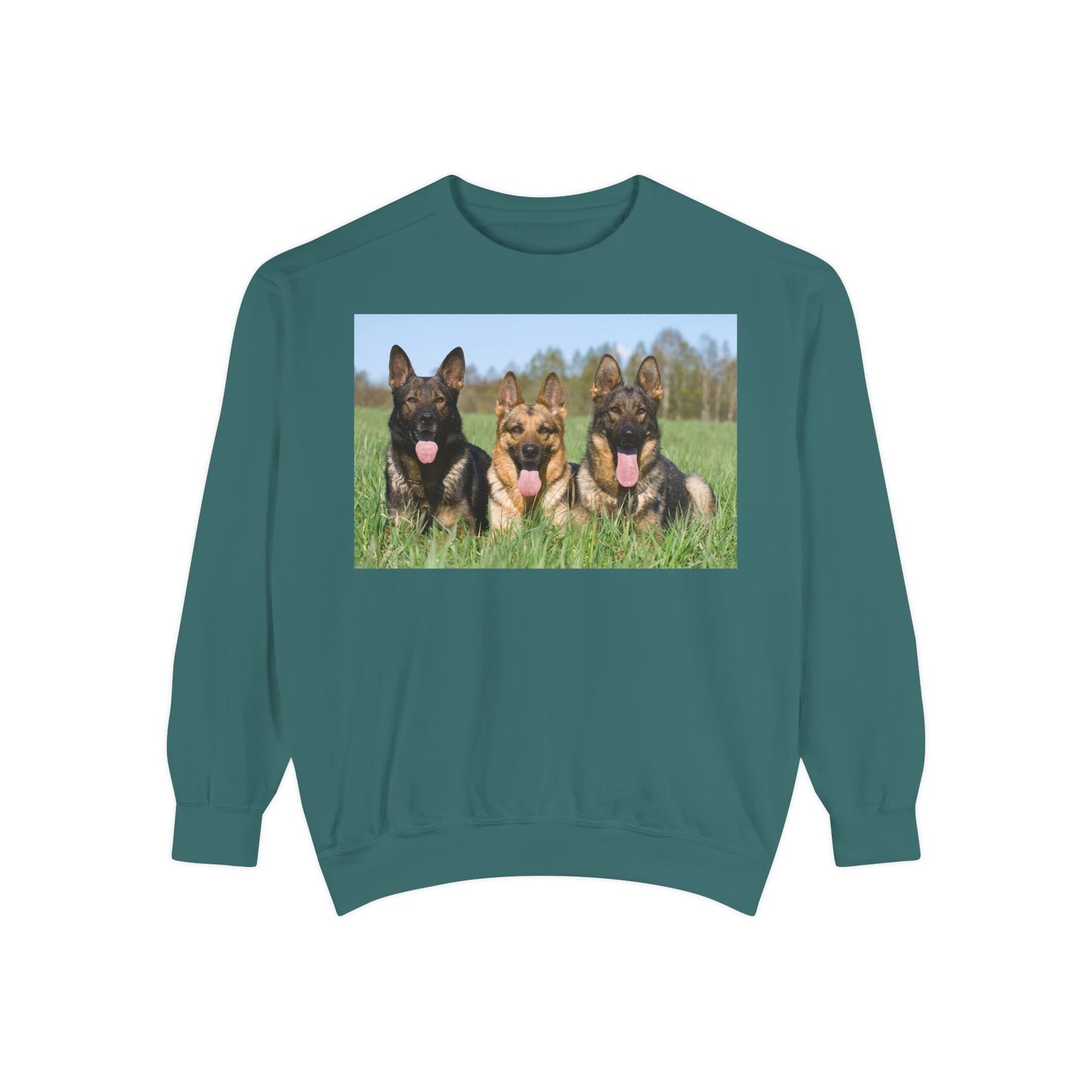 German Shepherd Friends Sweatshirt - Cozy Unisex Apparel for Dog Lovers