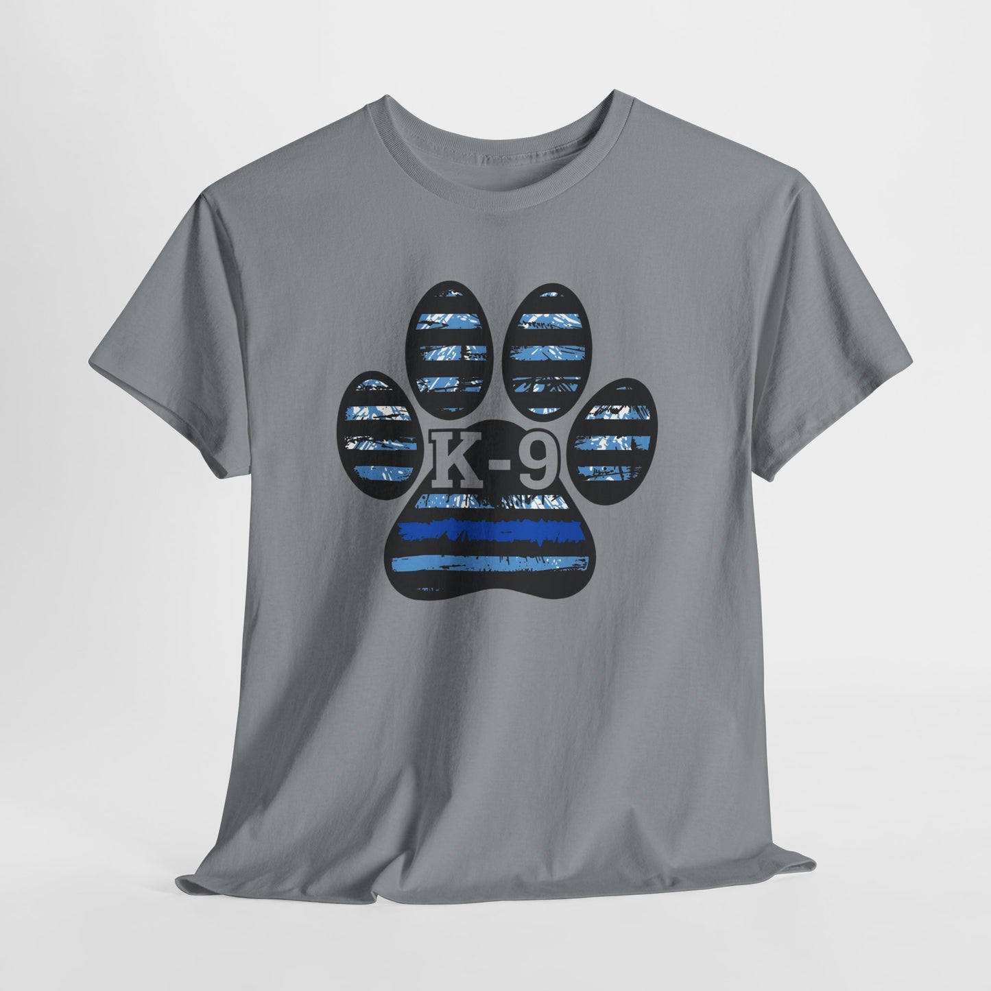K-9 Paw Print Tee – Unisex Cotton Tee for Dog Lovers, Pet Owners, Animal Rescue Supporters