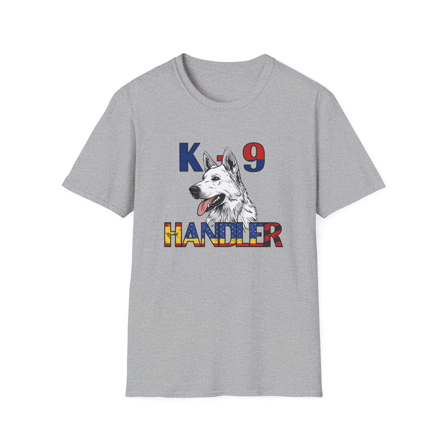 German Shepherd K9 Handler T-Shirt, Police Dog Tee, Canine Enthusiast Apparel