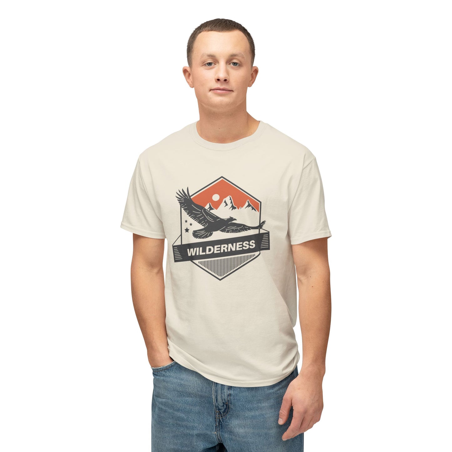 Wilderness Adventure T-Shirt – Unisex Cotton Tee, Nature Lover Gift, Outdoor Apparel, Hiking T-Shirt, Camping Shirt