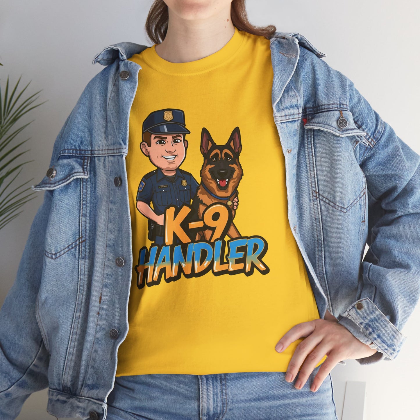 Funny K-9 Handler T-Shirt: The Ultimate Gift for Dog Lovers & Officers