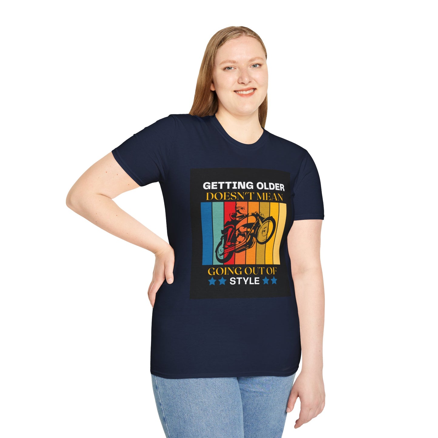 Vintage Motorcycle T-Shirt - Fun Gift for Bikers, Birthday, Unisex Apparel, Casual Wear, Fashion Statement