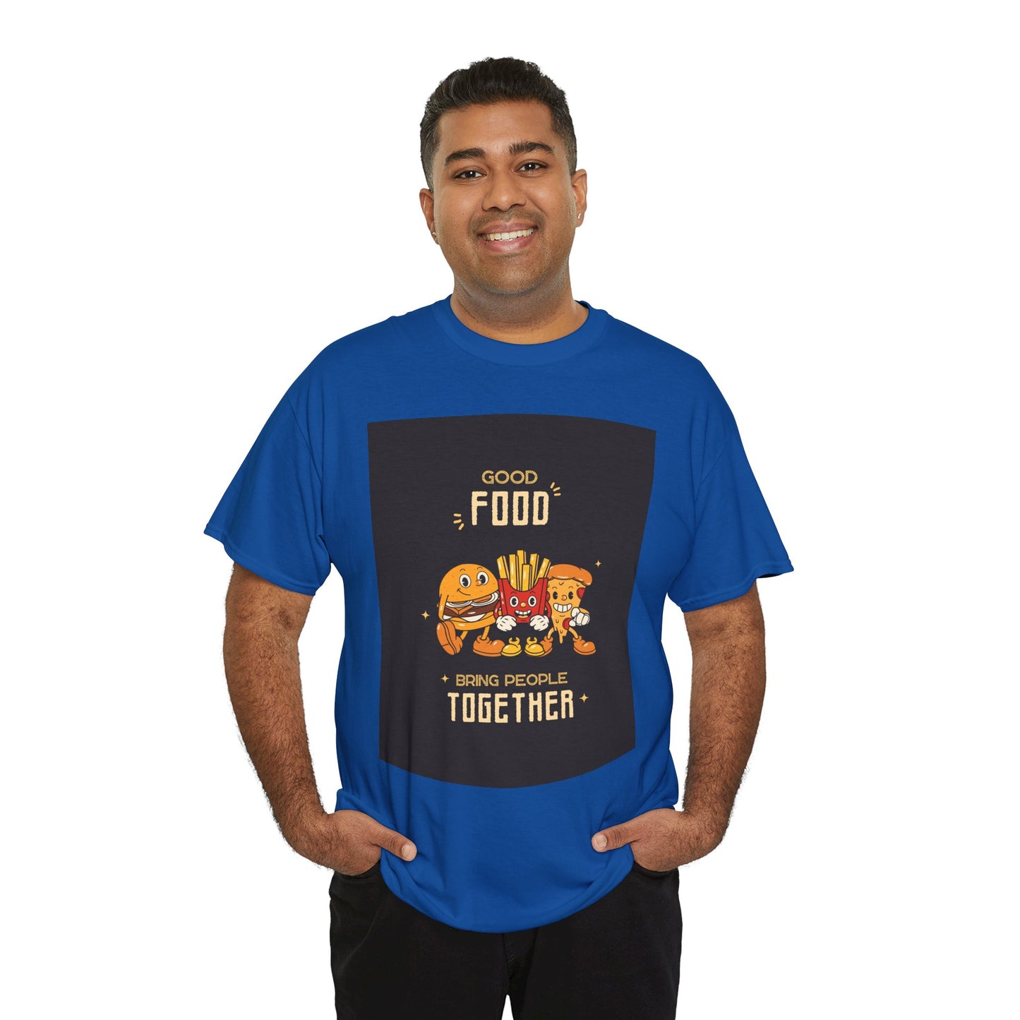 Good Food Unisex Tee | Fun Foodie Shirt, Gift for Food Lovers, Casual Wear, Kitchen Humor, BBQ Party