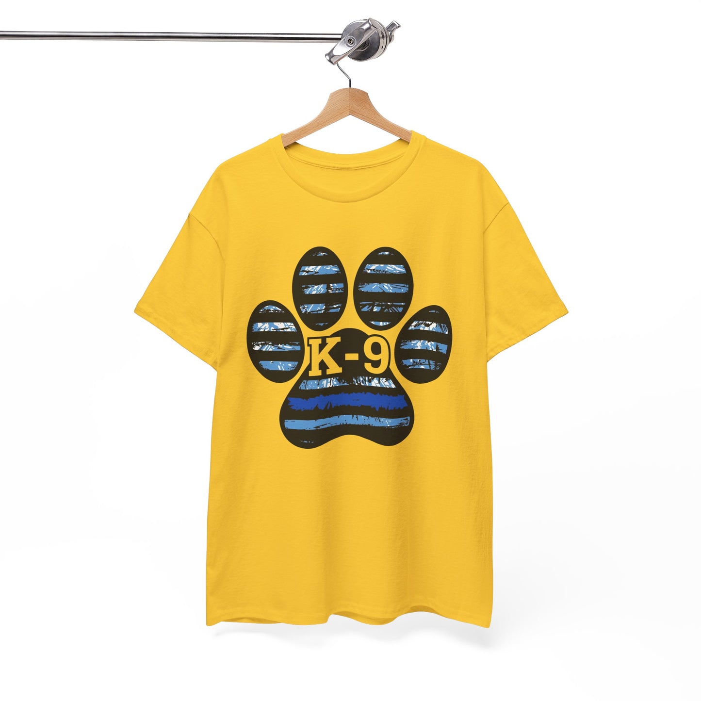 K-9 Paw Print Tee – Unisex Cotton Tee for Dog Lovers, Pet Owners, Animal Rescue Supporters