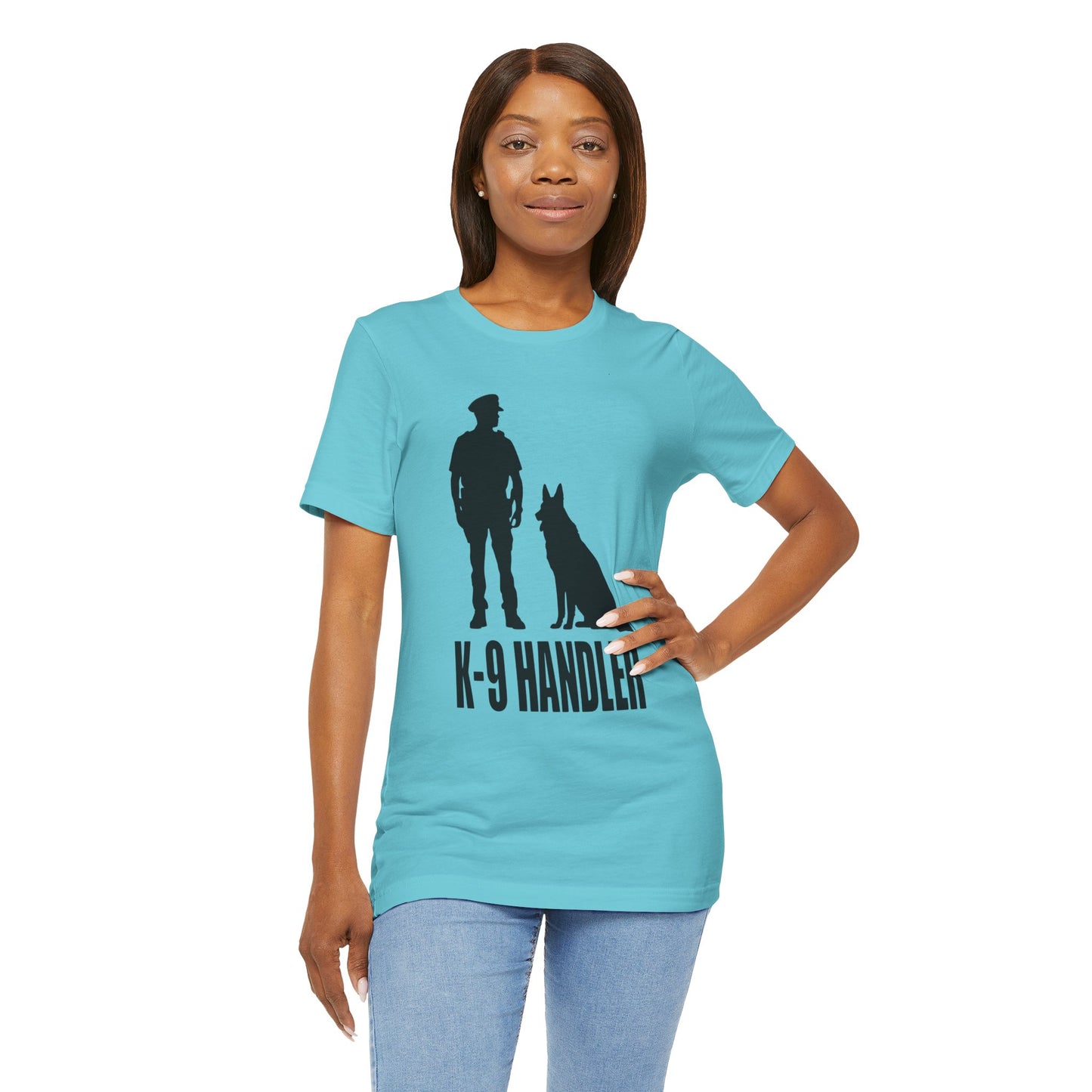 K9 Handler Unisex Tee, Dog Lover Gift, Pet Handler Shirt, Animal Advocate Apparel, Canine Enthusiast Top, Training Gear