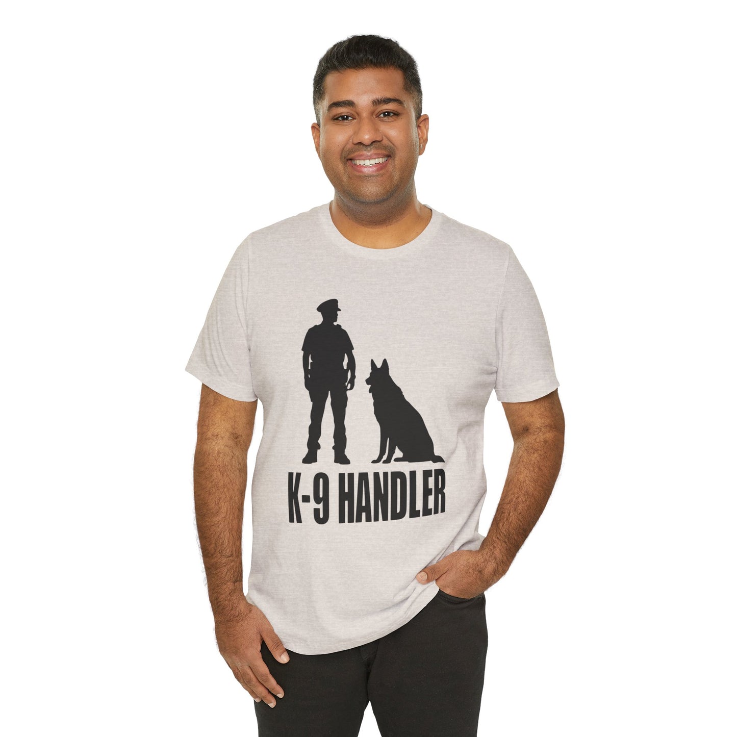 K9 Handler Unisex Tee, Dog Lover Gift, Pet Handler Shirt, Animal Advocate Apparel, Canine Enthusiast Top, Training Gear