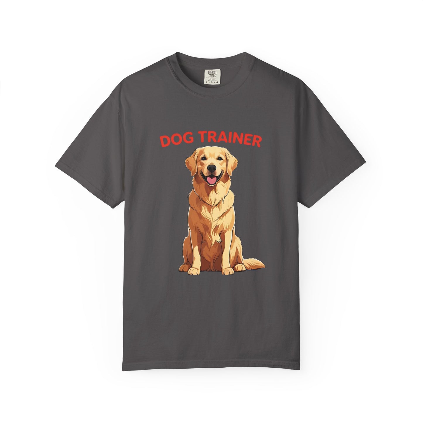 Dog Trainer Unisex Garment-Dyed T-Shirt | Perfect Gift for Dog Lovers, Pet Owners, Trainers, Birthdays, and Everyday Use