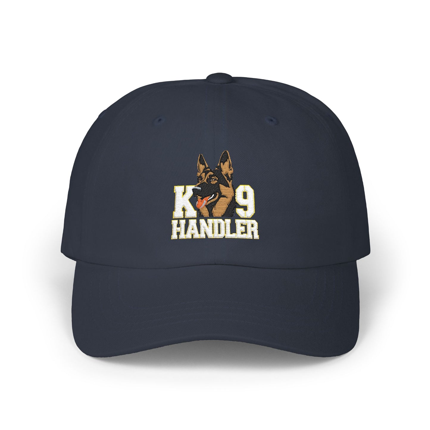 Embroidered K9 Handler Hat, German Shepherd Stylish Cap for Dog Trainers, Outdoor Activities
