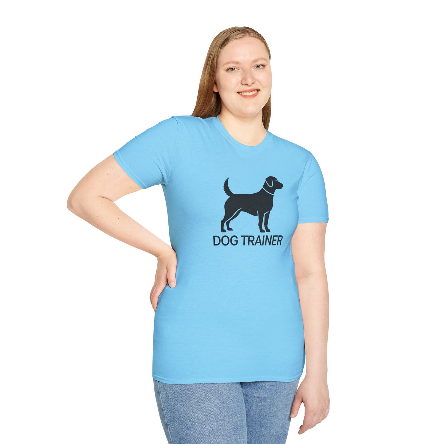 Dog Trainer Unisex Softstyle T-Shirt | Casual Pet Lover Tee, Gifts for Dog Trainers, Dog Lover Apparel
