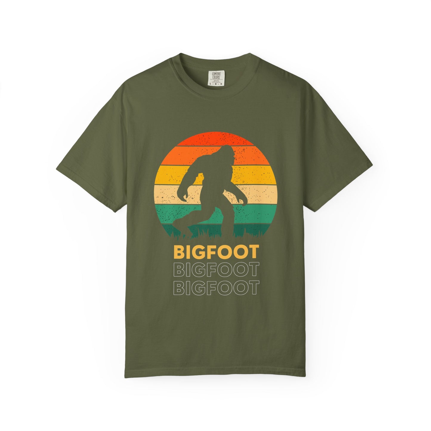 Retro Bigfoot Unisex T-Shirt, Vintage Sasquatch Tee, Nature Lover Gift, Outdoor Adventure Apparel, Cool Summer Shirt