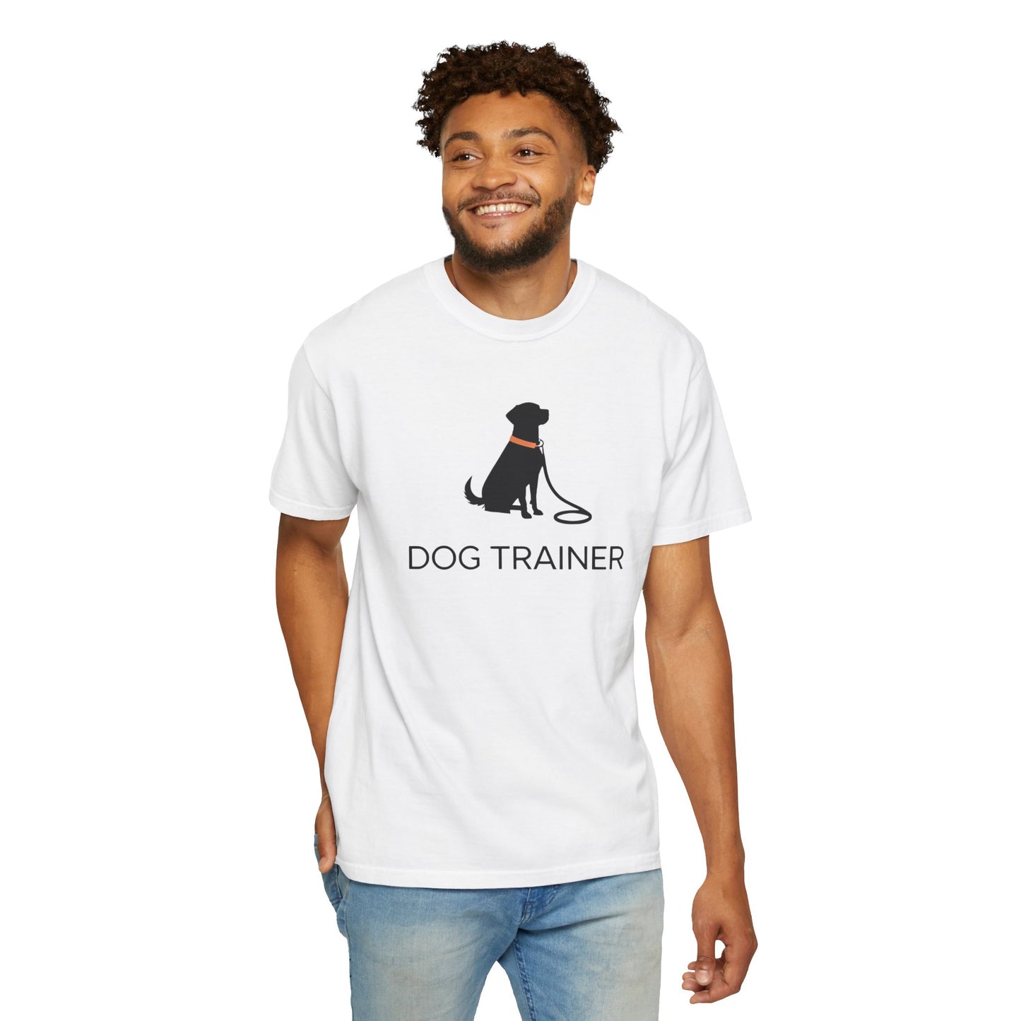 Dog Trainer T-Shirt, Black Dog, Pet Lover Gift, Animal Care Apparel, Gift for Dog Trainers