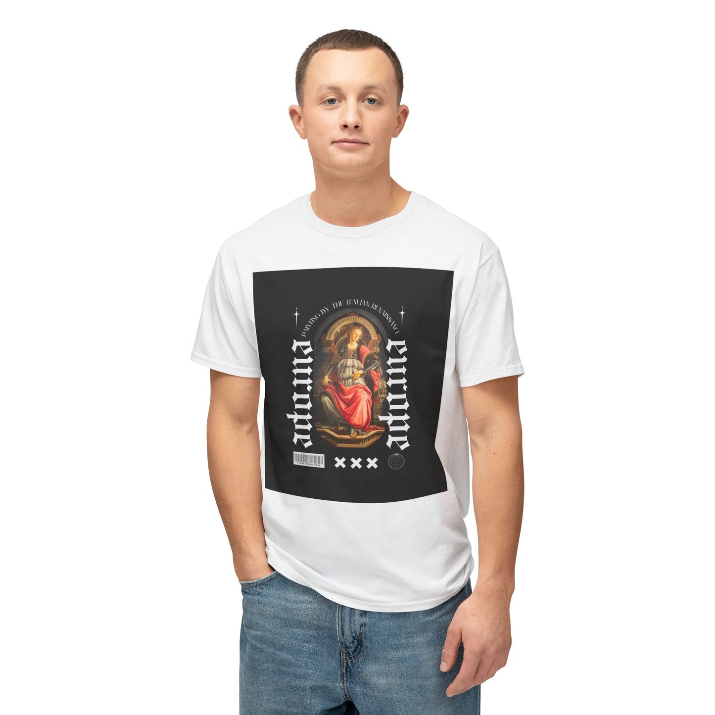 Italian Renaissance Painting Tee, Trendy Cotton Shirt for Art Lovers, Unique Gift for Birthdays, Festivals, Casual Wear