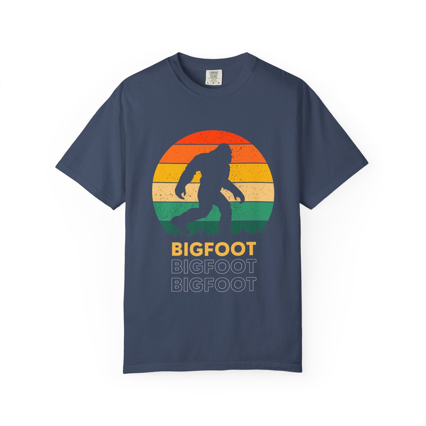 Retro Bigfoot Unisex T-Shirt, Vintage Sasquatch Tee, Nature Lover Gift, Outdoor Adventure Apparel, Cool Summer Shirt