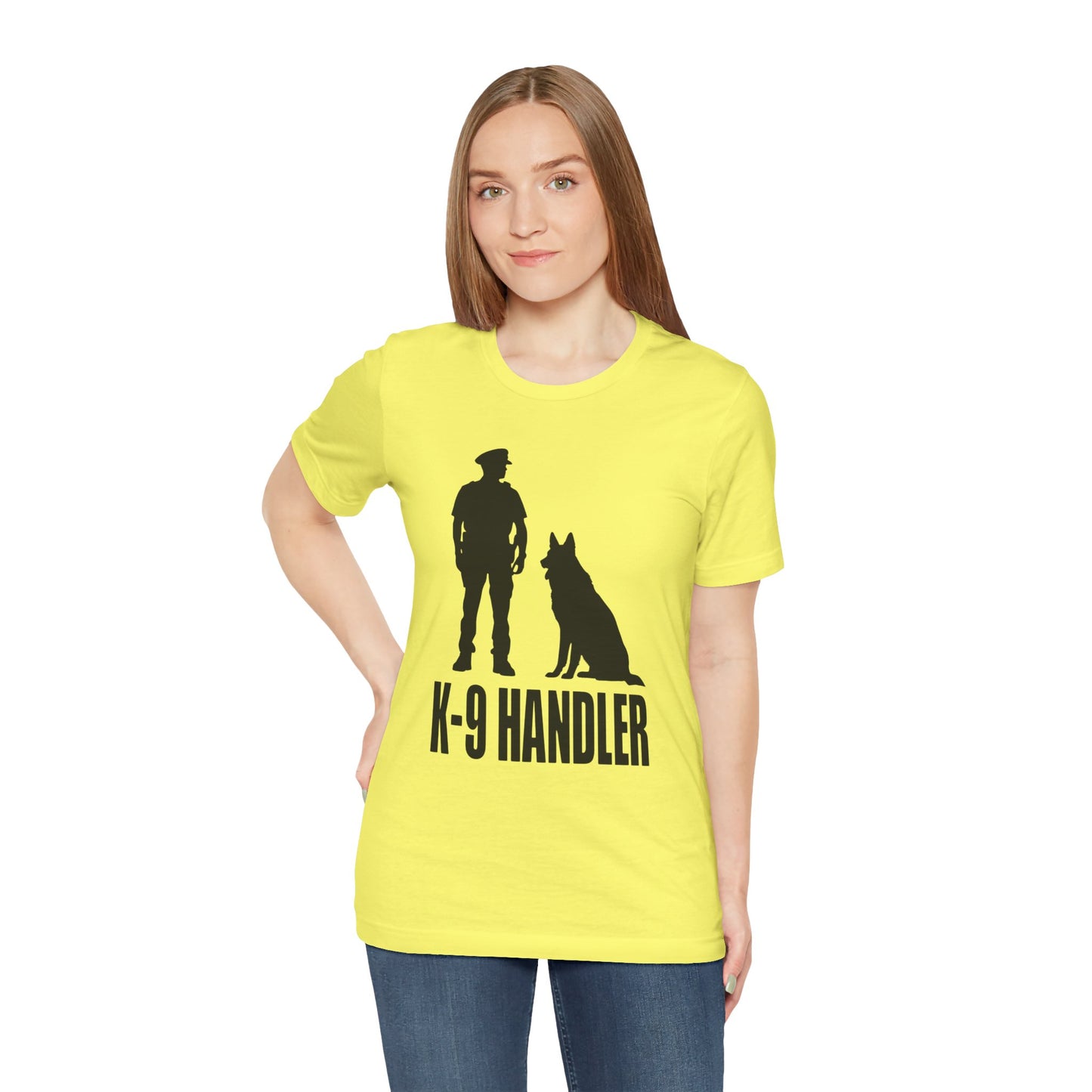 K9 Handler Unisex Tee, Dog Lover Gift, Pet Handler Shirt, Animal Advocate Apparel, Canine Enthusiast Top, Training Gear
