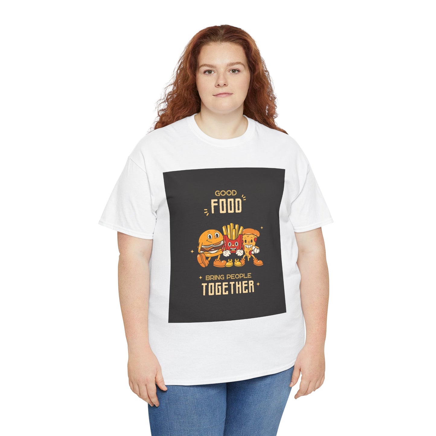 Good Food Unisex Tee | Fun Foodie Shirt, Gift for Food Lovers, Casual Wear, Kitchen Humor, BBQ Party