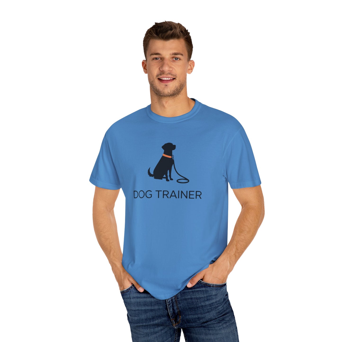 Dog Trainer T-Shirt, Black Dog, Pet Lover Gift, Animal Care Apparel, Gift for Dog Trainers