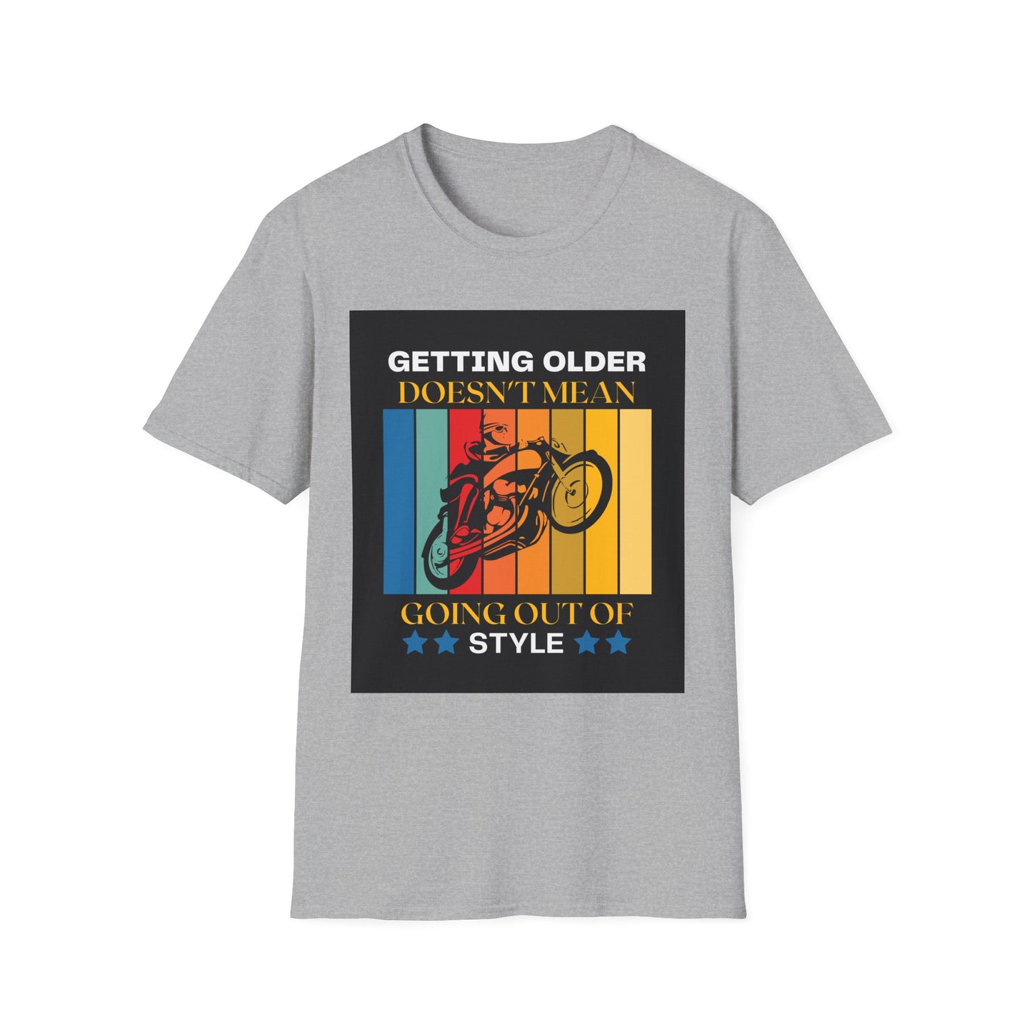 Vintage Motorcycle T-Shirt - Fun Gift for Bikers, Birthday, Unisex Apparel, Casual Wear, Fashion Statement