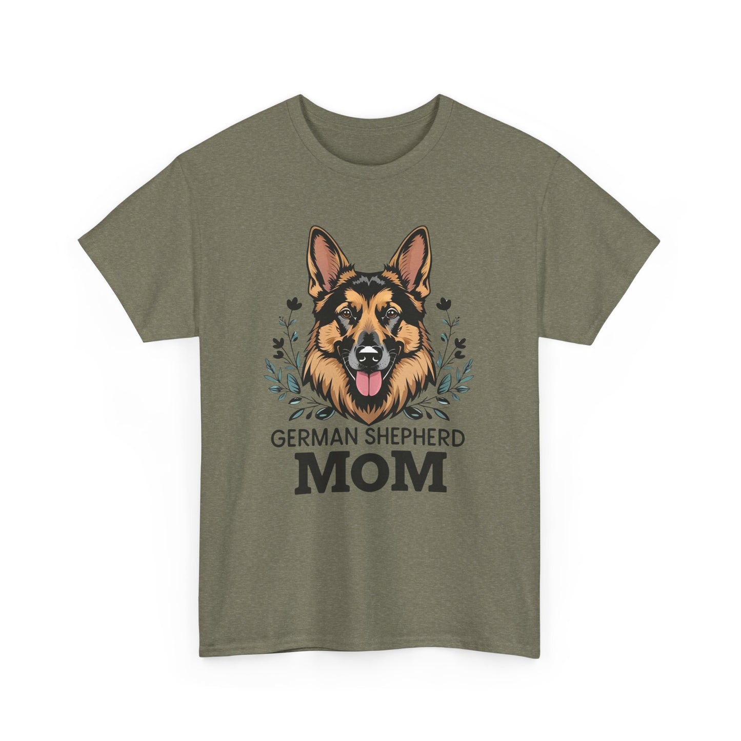 German Shepherd Mom Tee - Perfect Gift for Dog Lovers, Animal Lovers, Pet Parenthood, Birthday, Mother's Day